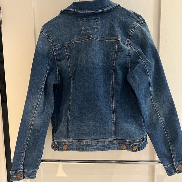 Skinny Fries Denim Jacket with Copper Buttons - Picture 3 of 5